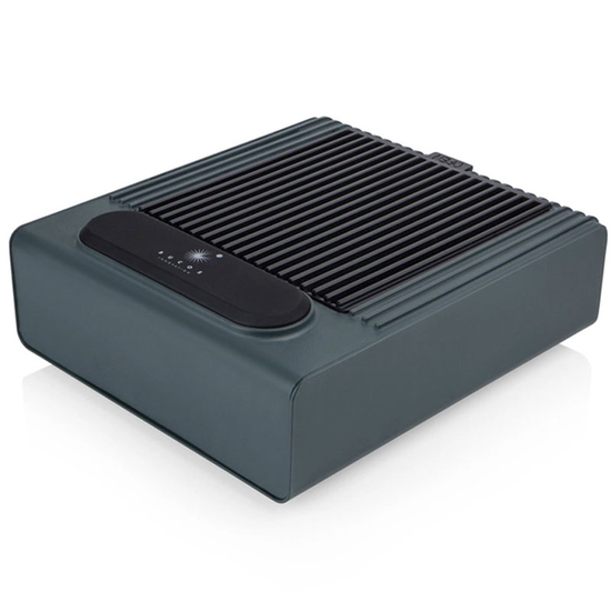 Вытяжка для маникюра с НЕРА фильтром BUCOS CYCLONE V1 на 100W Зеленая, Цвет: Зеленая