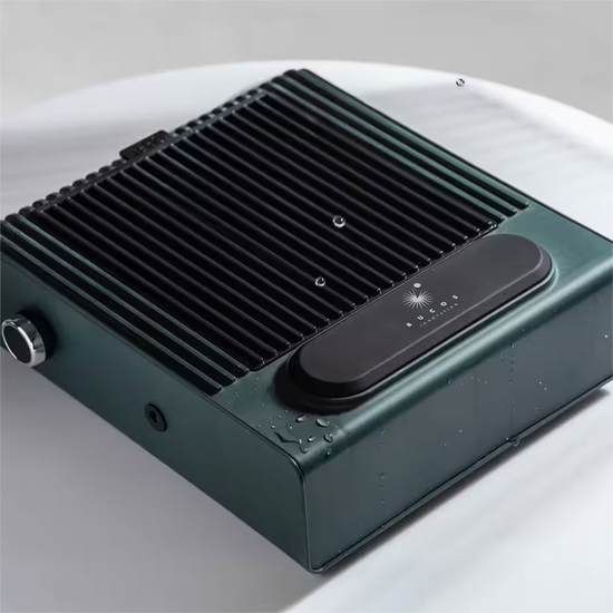 Вытяжка для маникюра с НЕРА фильтром BUCOS CYCLONE V1 на 100W Зеленая, Цвет: Зеленая5