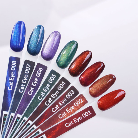 Гель-лак Kira Nails Cat Eye №007, 6 мл, Колір: 007, Вид: Кольоровий гель-лак, Колір: Синій3