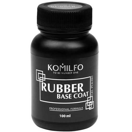 Каучукова база для гель-лаку Komilfo Rubber Base Coat 100 мл (бочка), Об`єм: 100 мл бочонок