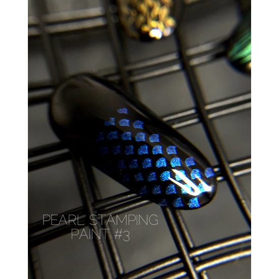 Лак для стемпінгу CROOZ PEARL №03 з перламутровим ефектом, 8 мл, Колір: 033