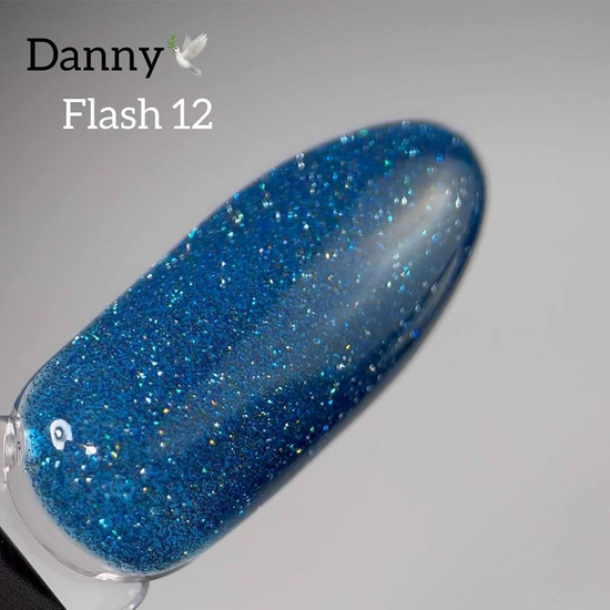 Світловідбивний гель-лак Danny Flash №12, 10 мл, Колір: 123