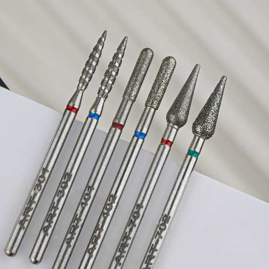 Фреза алмазная ART 701 кукуруза красная 040, Форма: Кукуруза, Цвет: Красный, Диаметр: 4 мм2