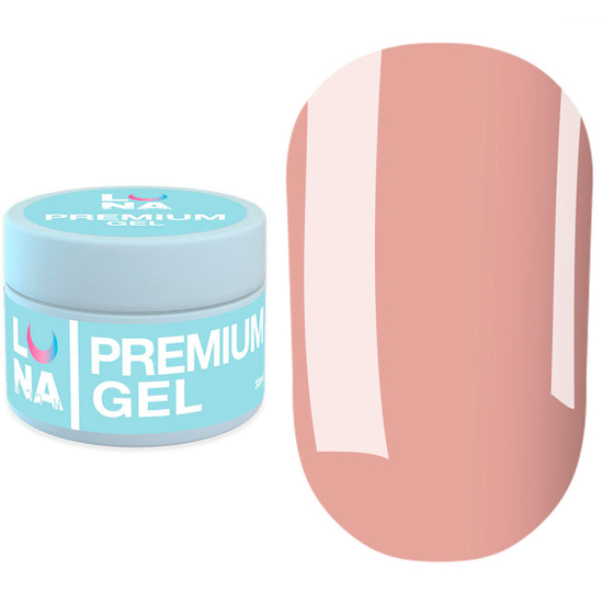Гель для нарощування LUNA Gel Premium №16 15 мл, Об`єм: 15 мл, Колір: 16