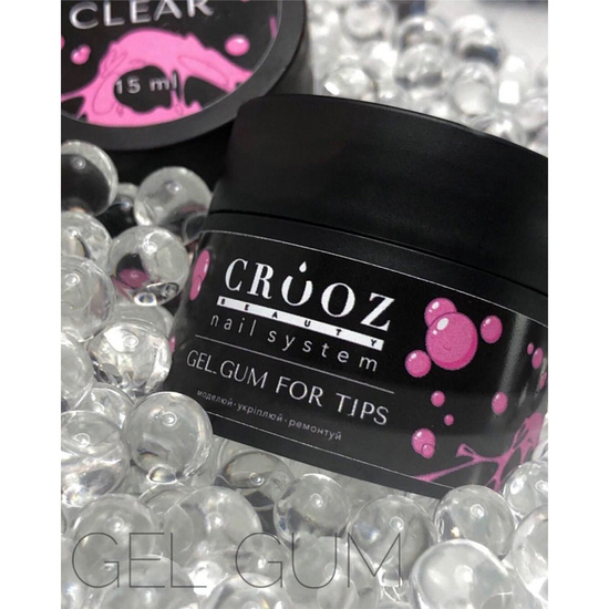 Гель-жвачка для гелевих типс CROOZ Gel Gum, 15 мл2