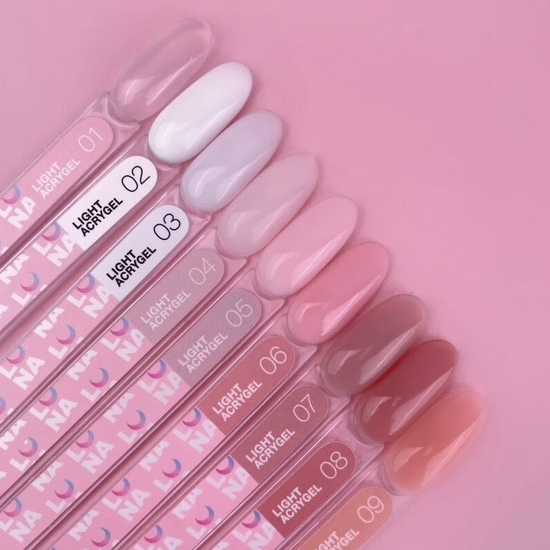 Жидкий гель LUNA Light Acrygel №02 13 мл, Объем: 13 мл, Цвет: 02
2
