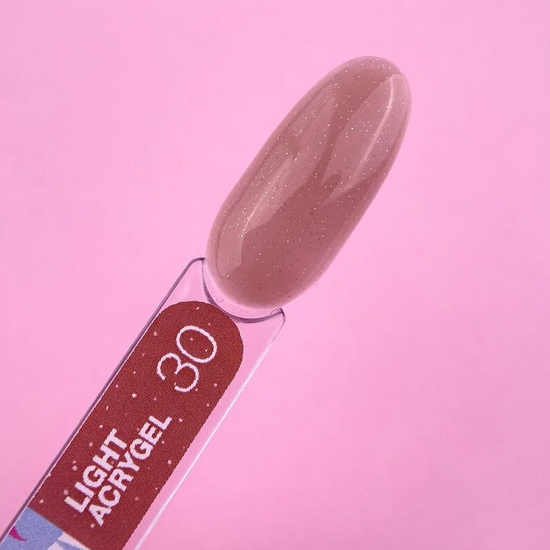 Рідкий гель LUNA Light Acrygel №30 13 мл, Об`єм: 13 мл, Колір: 302