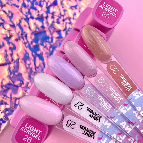 Рідкий гель LUNA Light Acrygel №30 13 мл, Об`єм: 13 мл, Колір: 304