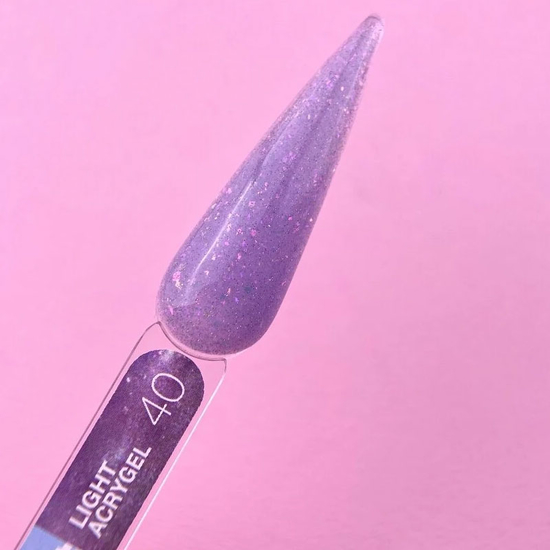Рідкий гель LUNA Light Acrygel №40 13 мл, Об`єм: 13 мл, Колір: 402