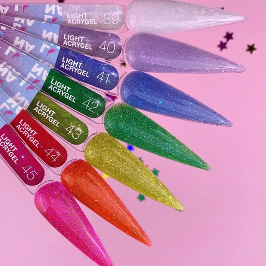 Рідкий гель LUNA Light Acrygel №40 13 мл, Об`єм: 13 мл, Колір: 406