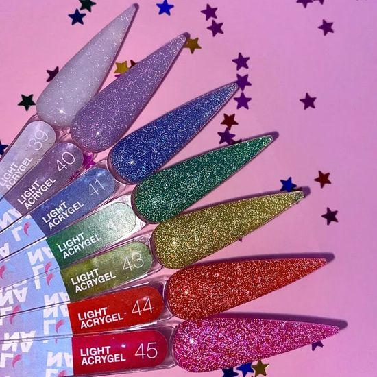 Рідкий гель LUNA Light Acrygel №40 13 мл, Об`єм: 13 мл, Колір: 407