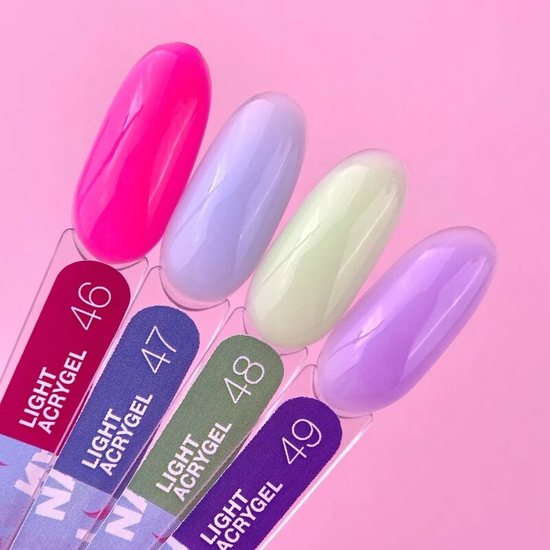 Рідкий гель LUNA Light Acrygel №47 13 мл, Об`єм: 13 мл, Колір: 474