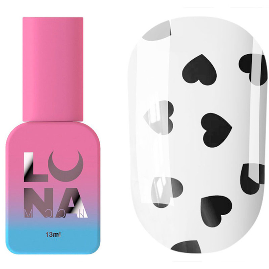 Топ для гель-лаку LUNA Top Romantic Black 13 мл, Об`єм: 13 мл, Колір: Romantic Black