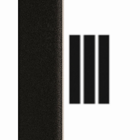 Файл-стрічка на піні для пилки прямої чорна Wonderfile 160х18 мм, 150 гр (50 шт), Вид: Змінні файли на клейовій основі, Шар: на пінній основі, Абразивність: 150
2