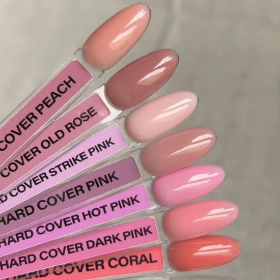 Гель для наращивания DIS Nails Hard Cover Coral 50 г, Объем: 50 г, Цвет: Coral2