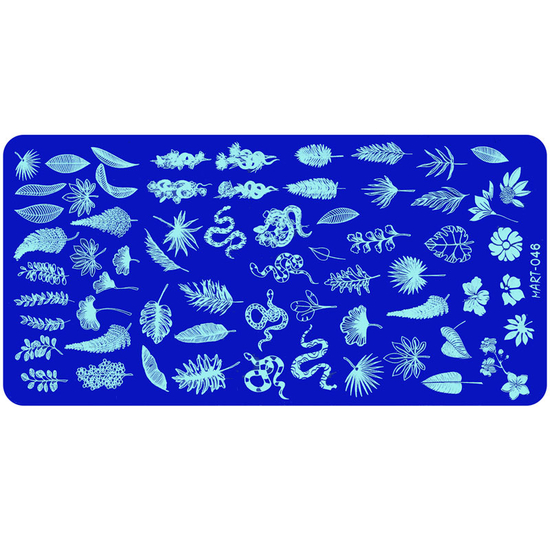 Пластина для стемпінгу mART 046, Колір: 046