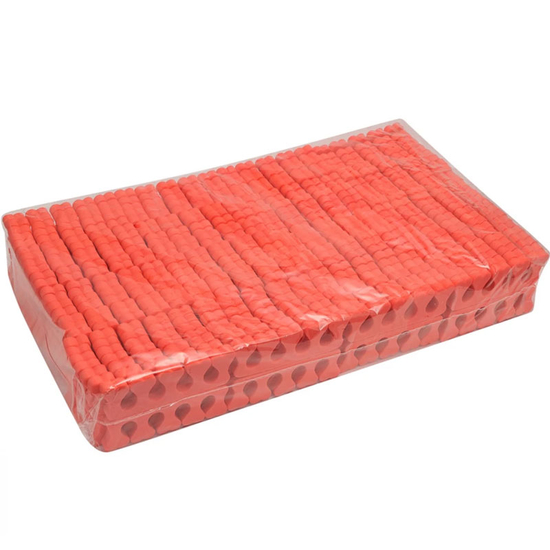 Розділювачі для пальців ніг, червоні, 100 шт (50 пар), Колір: Червоний