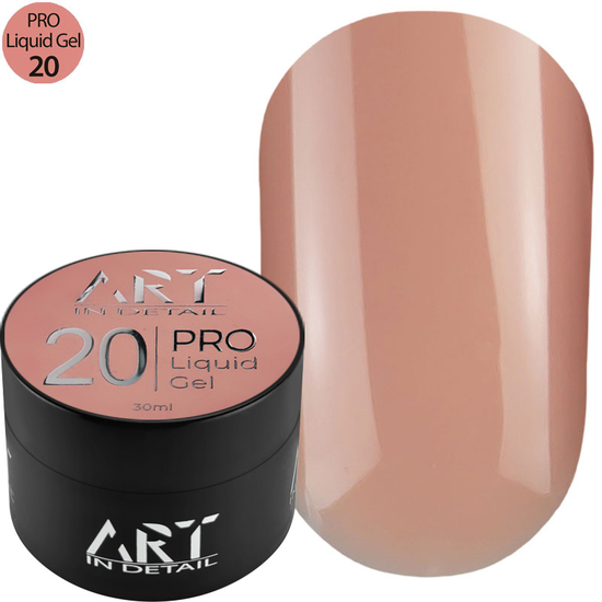Гель ART PRO Liquid Builder Gel №20, 30 мл, Объем: 30 мл, Цвет: 20