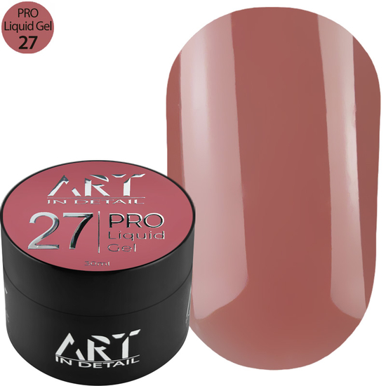 Гель ART PRO Liquid Builder Gel №27, 30 мл, Объем: 30 мл, Цвет: 27