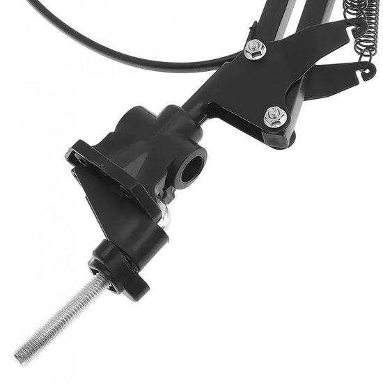 Настільна лампа SWING ARM AD-800 для освітлення та ідеальних відблисків на нігтях BLACK, Колір: Black6