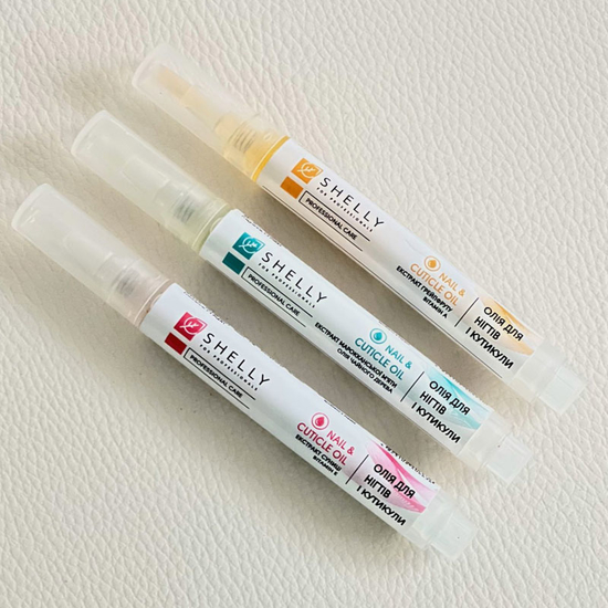 Олія для нігтів та кутикули Shelly з екстрактом марокканської м'яти та олією чайного дерева 3 мл, Об`єм: 3 мл, Аромат: Экстракт марокканской мяты и масла чайного дерева3