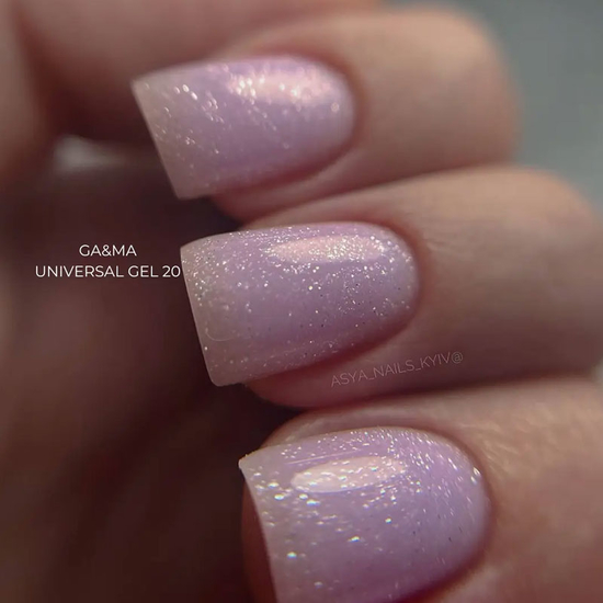 Універсальний гель GaMa Universal Gel №020 30 мл, Об`єм: 30 мл, Колір: 0204