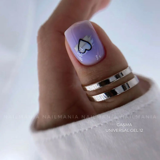 Універсальний гель GaMa Universal Gel №012 30 мл, Об`єм: 30 мл, Колір: 0124