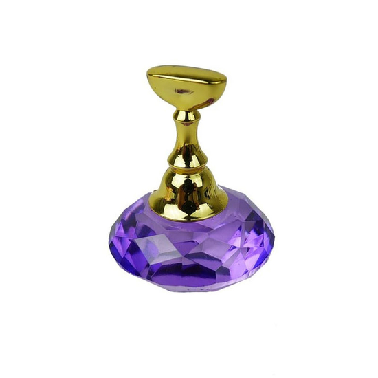 Подставка (держатель) под типсы на магнитной основе "Бриллиант" 5 шт, фиолетовая, Цвет: Фиолетовая
3