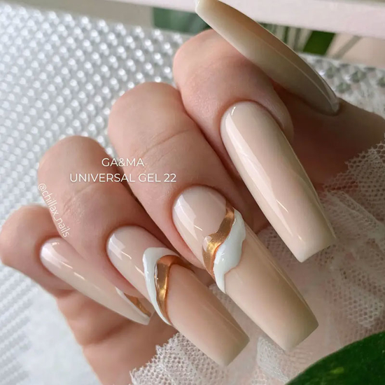 Універсальний гель GaMa Universal Gel №022 15 мл, Об`єм: 15 мл, Колір: 0224