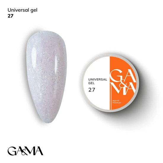 Универсальный гель GaMa Universal Gel №027 15 мл, Объем: 15 мл, Цвет: 027