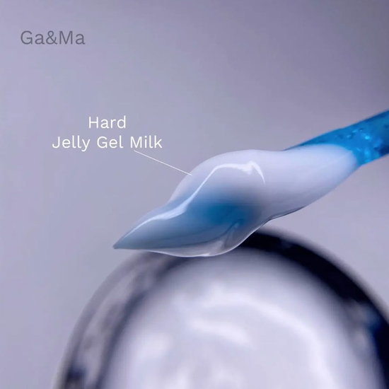 Гель для нарощування моделюючий GaMa Hard Jelly Gel Milk 30 мл, Об`єм: 30 мл, Колір: Milk3