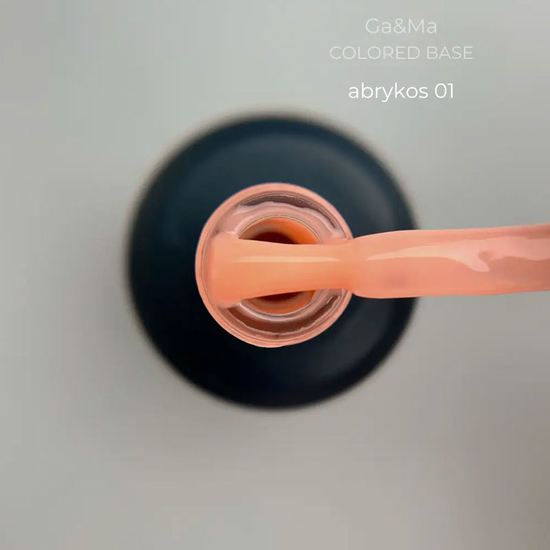 Цветная база GaMa Cover base Colored 001 Abrykos 15 мл, Объем: 15 мл, Цвет: 001
2