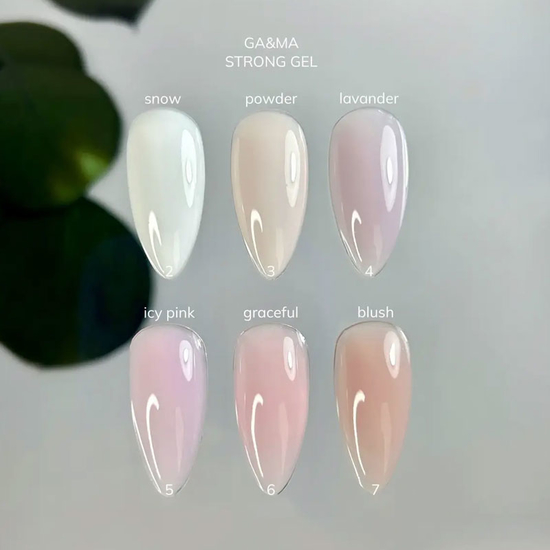 Гель для зміцнення та нарощування GaMa Strong Gel №003 Powder 30 мл, Об`єм: 30 мл, Колір: 0032