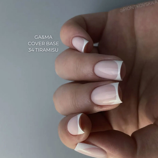 Камуфлирующая база GaMa Cover Base №034 Tiramisu 30 мл, Объем: 30 мл, Цвет: 0344