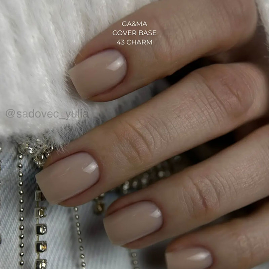 Камуфлирующая база GaMa Cover Base №043 Charm 15 мл, Объем: 15 мл, Цвет: 0437
