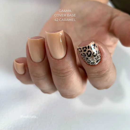 Камуфлирующая база GaMa Cover Base №042 Caramel 15 мл, Объем: 15 мл, Цвет: 0424