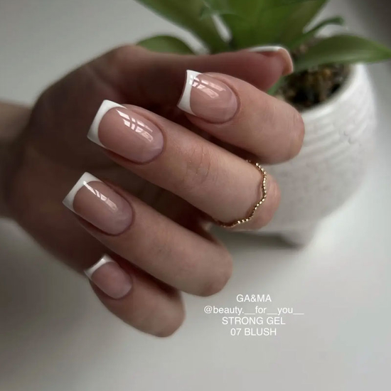 Гель для зміцнення та нарощування GaMa Strong Gel №007 Blush 30 мл, Об`єм: 30 мл, Колір: 0074