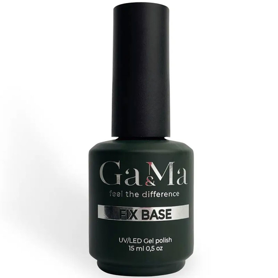 База для гель-лака каучуковая GaMa Base Fix NEW Formula 15 мл, Объем: 15 мл