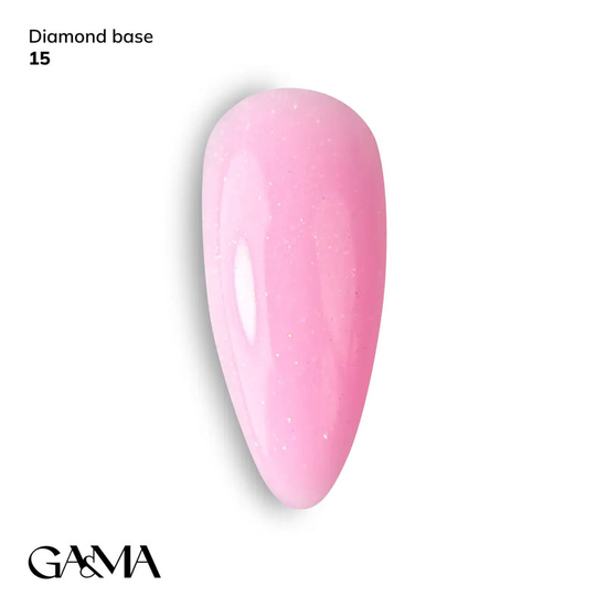 Камуфлирующая база GaMa Cover Base Diamond №015 15 мл, Объем: 15 мл, Цвет: 015