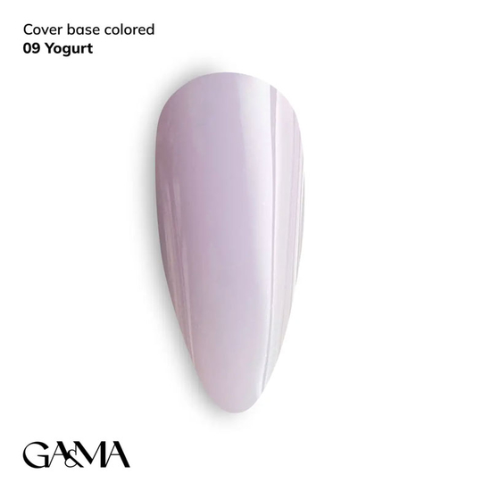 Цветная база GaMa Cover base Colored 009 Yohurt 15 мл, Объем: 15 мл, Цвет: 009
