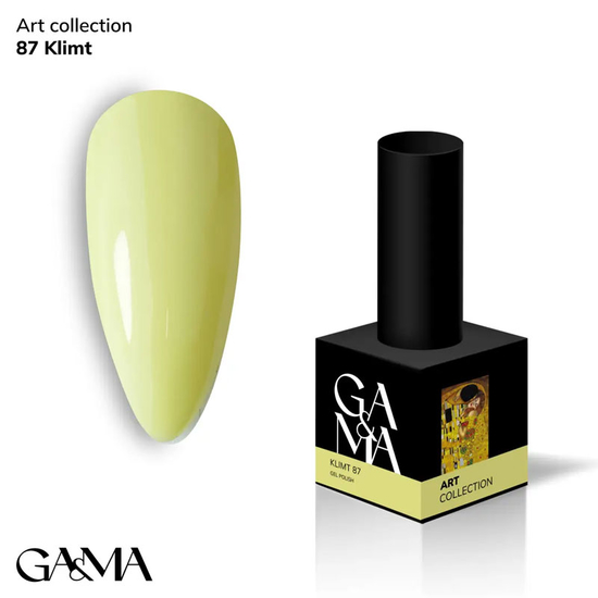 Гель-лак GaMa Gel Polish Art collection №087 Klimt 10 мл, Об`єм: 10 мл
, Колір: 087