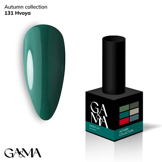 Гель-лак GaMa Gel ​Polish Autumn collection №131 Hvoya 10 мл, Объем: 10 мл
, Цвет: 131