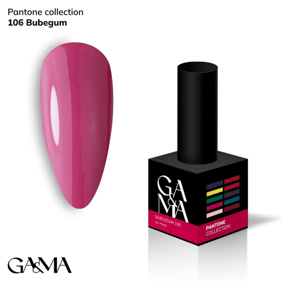 Гель-лак GaMa Gel Polish Pantone Сollection №106 Bubblegum 10 мл, Объем: 10 мл
, Цвет: 106