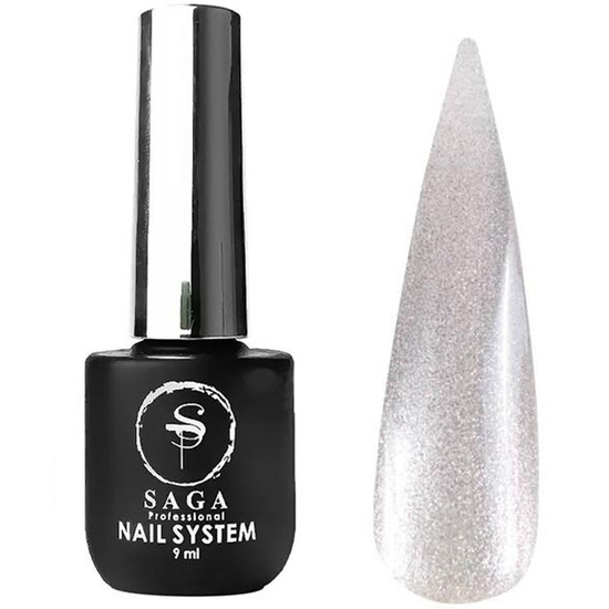 Гель-лак SAGA Cat Shine Silver 9 мл2