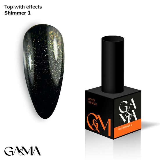 Топ с шиммером GaMa Top Shimmer №01 10 мл, Объем: 10 мл
, Цвет: 01
