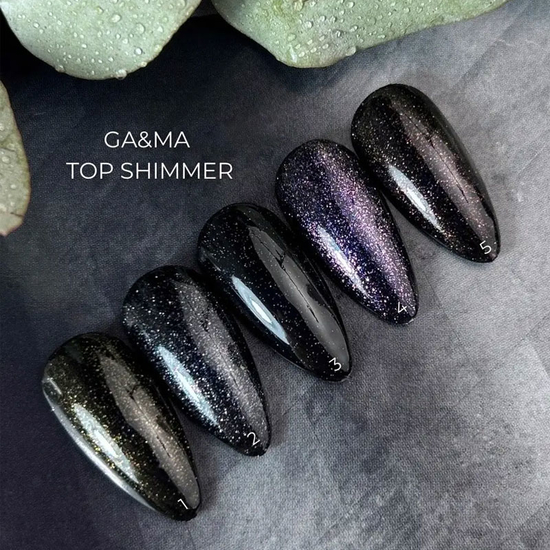 Топ із шиммером GaMa Top Shimmer №04 10 мл, Об`єм: 10 мл
, Колір: 042