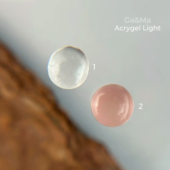 Акрил-гель GaMa Acrygel Light 001 30 мл, Об`єм: 30 мл, Колір: 0012