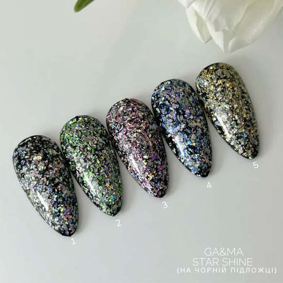 Гель-лак GaMa Star Shine №004 5 г, Цвет: 004
2