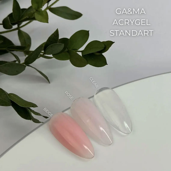 Акрил-гель GaMa Acrygel Standart Clear 30 мл, Об`єм: 30 мл, Колір: Clear3