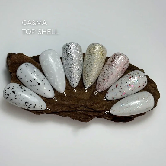 Топ для гель-лака без ЛС GaMa Top Shell №008 10 мл, Объем: 10 мл, Цвет: 008
2